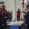 Disaksikan Pdt. Simon Petrus Amung, S.Th Ketua Yayasan Tribuana Alor Permenas Lama Kolly, SE menngambil sumpah dan melantik Rektor UNTRIB Kalabahi Elia Maruli, SE, MM, Jumat (23/05/2025). FOTO: OM MO