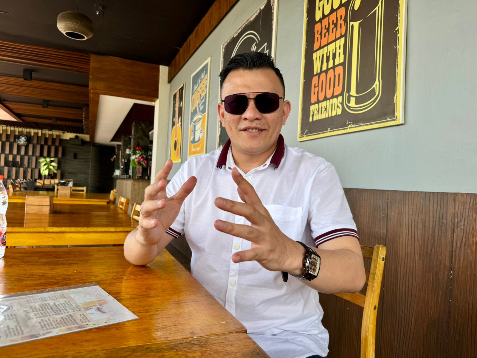 Fransisco Bernando Bessi-Kuasa Hukum Ibu Yuni. FOTO: OM MO