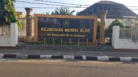 Kantor Kejaksaan Negeri Alor yang sedang direnovasi. FOTO: OM MO/RP