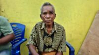 Korban tabrakan oknum anggota DPRD Alor, TS saat ditemui media ini di kediamannya di Dulolong, Selasa petang (19/08/2025). FOTO: OM MO/RP
