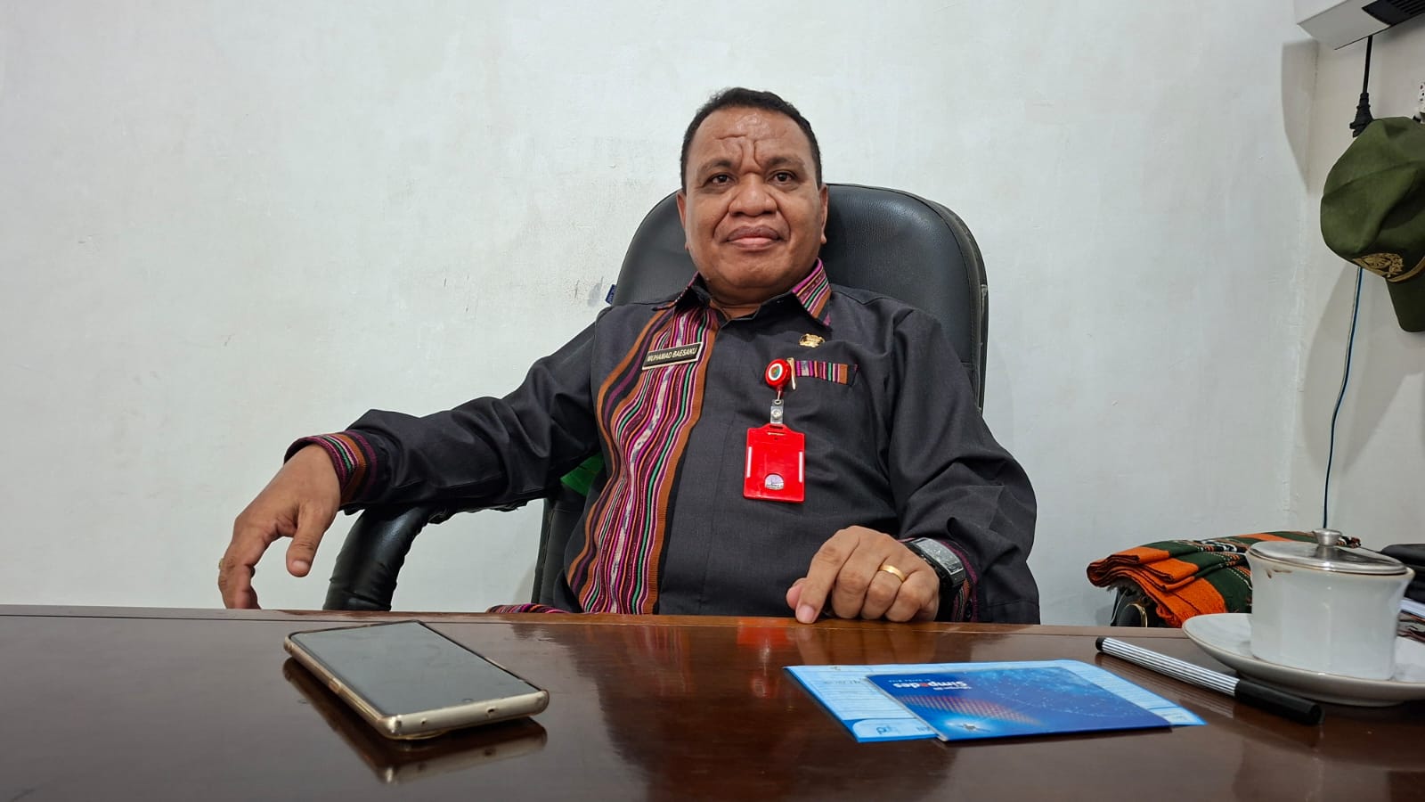 Kepala Dinas Pariwisata Kabupaten Alor Muhammad Baesaku. FOTO:OM MO/RP